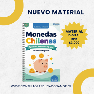 Cuadernillo monedas chilenas