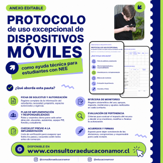 Protocolo Editable de Uso Excepcional de Dispositivos Móviles